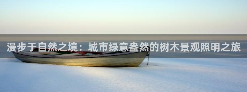 新宝gg创造奇迹 新宝gg：漫步于自然之境：城市绿意盎然的树木景观照明之旅
